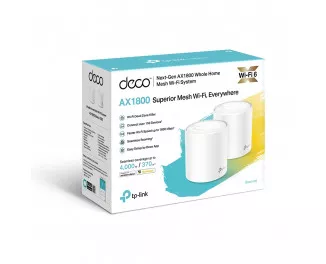 Маршрутизатор TP-Link Deco X20 (2-pack) (DECO-X20-2-PACK)