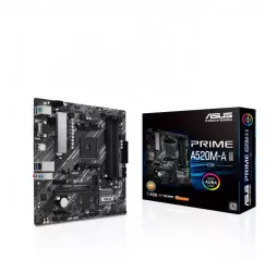 Материнcкая плата ASUS PRIME A520M-A II/CSM