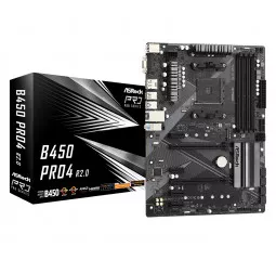 Материнская плата ASRock B450 Pro4 R2.0