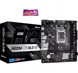 Материнская плата ASRock H610M-H2/M.2 D5