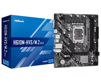 Материнская плата ASRock H610M-HVS/M.2 R2.0