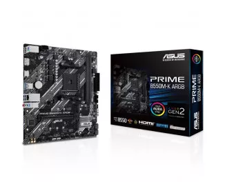Материнская плата ASUS PRIME B550M-K ARGB