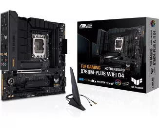 Материнская плата ASUS TUF GAMING B760M-PLUS WIFI D4