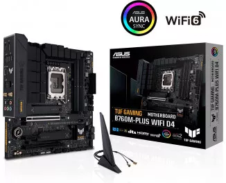 Материнская плата ASUS TUF GAMING B760M-PLUS WIFI D4