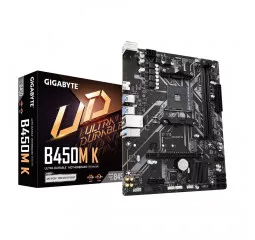 Материнская плата Gigabyte B450M K (rev. 1.0)