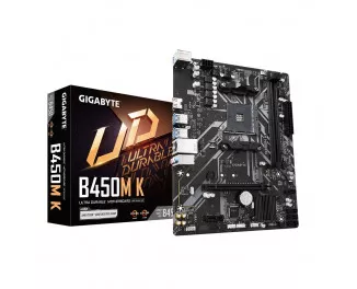 Материнская плата Gigabyte B450M K (rev. 1.0)