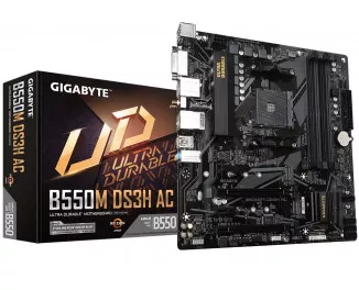 Материнская плата Gigabyte B550M DS3H AC
