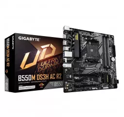 Материнська плата Gigabyte B550M DS3H AC R2