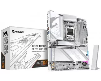 Материнська плата Gigabyte X870 AORUS ELITE X3D ICE