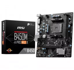 Материнская плата MSI B450M-A PRO MAX II