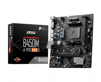 Материнская плата MSI B450M-A PRO MAX II