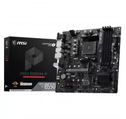 Материнська плата MSI PRO B550M-P