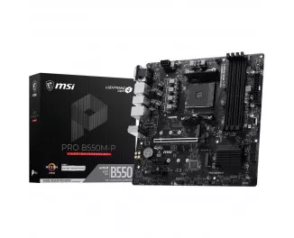 Материнська плата MSI PRO B550M-P