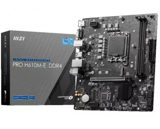 Материнская плата MSI PRO H610M-E DDR4