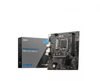 Материнская плата MSI PRO H610M-G
