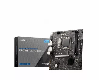 Материнская плата MSI PRO H610M-G DDR4