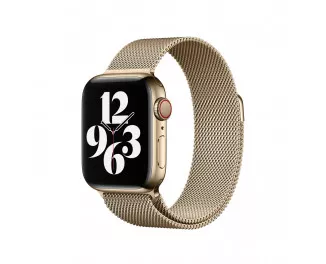 Металлический ремешок для Apple Watch 38/40/41mm Apple Milanese Loop Gold (MTJL3)