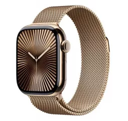 Металлический ремешок для Apple Watch 42mm Apple Milanese Loop Gold (MAXL4)