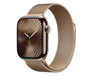 Металлический ремешок для Apple Watch 42mm Apple Milanese Loop Gold (MAXL4)