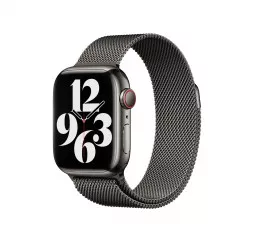 Металлический ремешок для Apple Watch 44/45/46 mm Apple Milanese Graphite (MTJQ3)