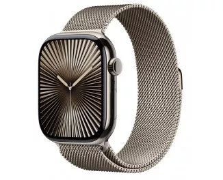 Металлический ремешок для Apple Watch 44/45/46mm Apple Milanese Loop Natural - S/M (MC7J4)