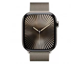 Металевий ремінець для Apple Watch 44/45/46mm Apple Milanese Loop Natural - S/M (MC7J4)