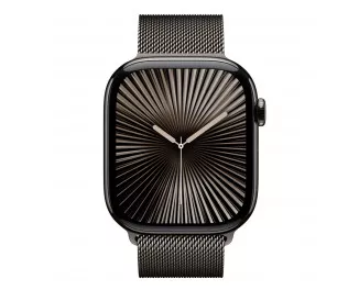 Металевий ремінець для Apple Watch 44/45/46mm Apple Milanese Loop Slate - S/M (MC7L4)