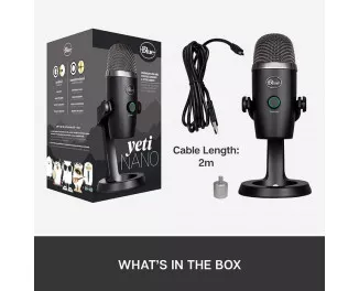 Микрофон Blue Microphones Yeti Nano Black (988-000401)