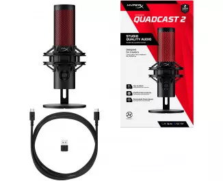 Микрофон HyperX QuadCast 2 Black (872V1AA)