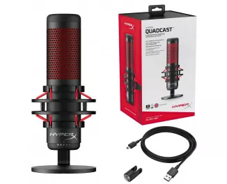 Мікрофон HyperX QuadCast HX-MICQC-BK