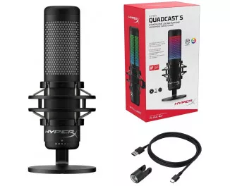 Микрофон HyperX QuadCast S Black (4P5P7AA)