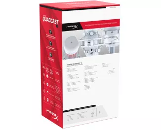Микрофон HyperX QuadCast S White (519P0AA)