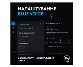 Мікрофон Logitech G Yeti Orb RGB Black (988-000551)