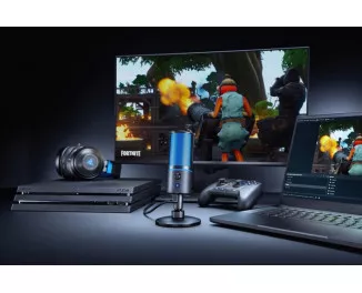 Микрофон Razer Seiren X PS4 Black/Blue (RZ19-02290200-R3G1)