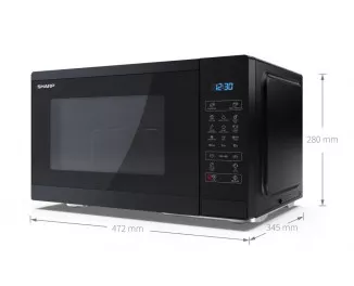 Микроволновая печь Sharp YC-MG252AE-B