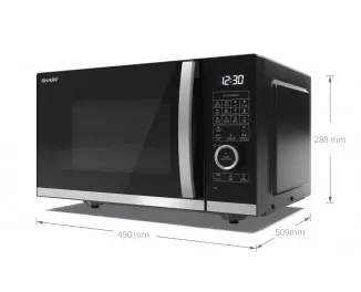 Микроволновая печь Sharp YC-QC254AE-B