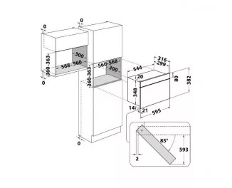 Микроволновая печь Whirlpool AMW 442 NB