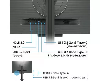 Монитор BenQ RD320UA Metallic Grey