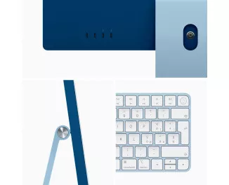 Моноблок Apple iMac 24 2021 M1 (8CPU/8GPU) 8/256Gb Blue (MGPK3)