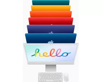 Моноблок Apple iMac 24 2021 M1 (8CPU/8GPU) 8/512Gb Blue (MGPL3)