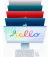 Моноблок Apple iMac 24 2021 M1 (8CPU/8GPU) 8/512Gb Blue (MGPL3)
