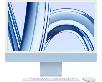 Моноблок Apple iMac 24 2023 M3 (8CPU/10GPU) 8/512GB Blue (MQRR3)