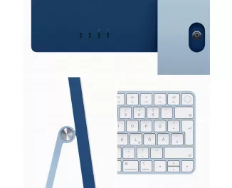 Моноблок Apple iMac 24 2023 M3 (8CPU/10GPU) 8/512GB Blue (MQRR3)
