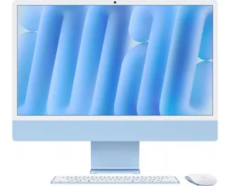 Моноблок Apple iMac 24 2024 M4 (10CPU/10GPU) 16/512GB Blue (MWV33)