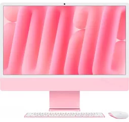 Моноблок Apple iMac 24 2024 M4 (10CPU/10GPU) 16/512GB Pink (MWV53)
