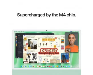 Моноблок Apple iMac 24 2024 M4 (8CPU/8GPU) 16/256GB Green (MWUE3)