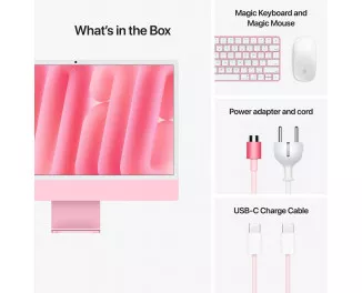 Моноблок Apple iMac 24 2024 M4 (8CPU/8GPU) 16/256GB Pink (MWUG3)