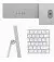 Моноблок Apple iMac 24 M3 8/512GB Silver (MQRK3)