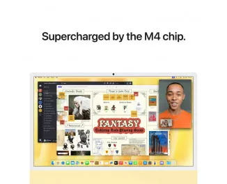Моноблок Apple iMac 24 M4 2024 16/1TB Yellow (Z1EL0007N)