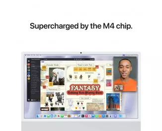 Моноблок Apple iMac 24 M4 2024 32/2TB Silver with Nano-texture Glass (Z1EJ000CB)